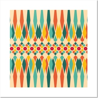 Festive pattern Posters and Art